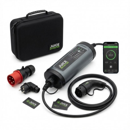 "JUICE BOOSTER 3 air Country EU Traveller Plus Set(anthrazit/schwarz, 1,4 - 11 kW, 3,1 Meter Kabel)"