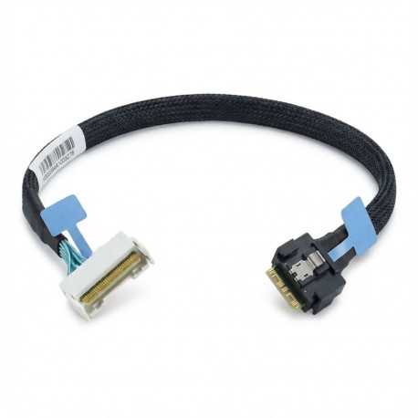 "Supermicro Kabel CBL-MCIO-1270S4T2 MCIO x8 (STR) auf SlimSAS x8 (STR) SFF8654 45cm"