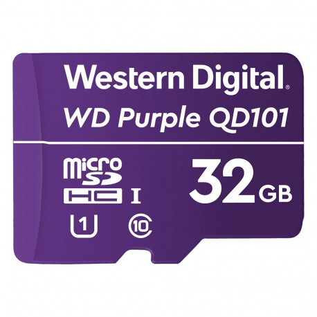"CARD Western Digital Speicherkarte Purple SC QD101 microSDHC 32 GB"