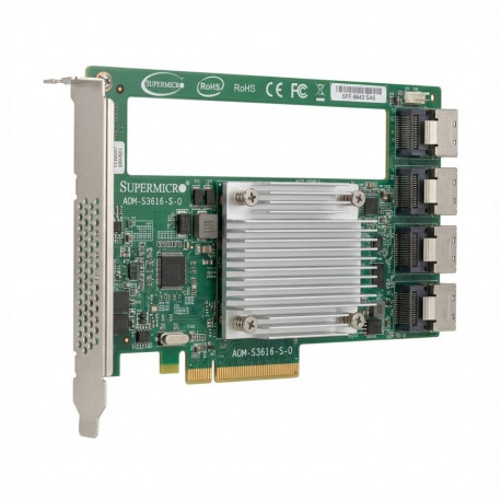 "Supermicro Add-on 16-Port SAS-3 AOM-S3616-S-O"