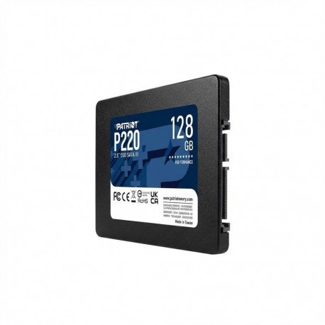 "2,5"" Patriot P220 128 GB (schwarz, SATA III 6 Gb/s, 2,5"")"