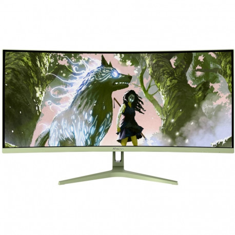 "Arozzi TFT Nova 34"" VA 165Hz curved waldgrün"