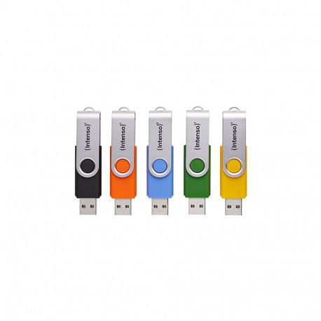 "STICK Intenso Office Line 32GB USB Stick 3.2 Multipack x5 bunt"