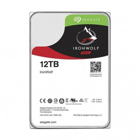 "Seagate 2er Set IronWolf NAS HDD ST12000VN0008 - 12 TB 3,5 Zoll SATA 6 Gbit/s CMR"