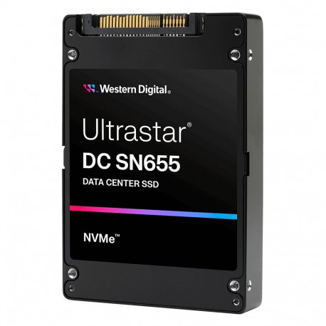 "WESTERN DIGITAL Ultrastar DC SN655 U.3 15.36TB PCIE TLC RI-1DW/D Dual Port BICS5 SE"