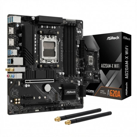"ASRock A620AM-X WiFi AM5 mATX HDMI/DP DDR5"