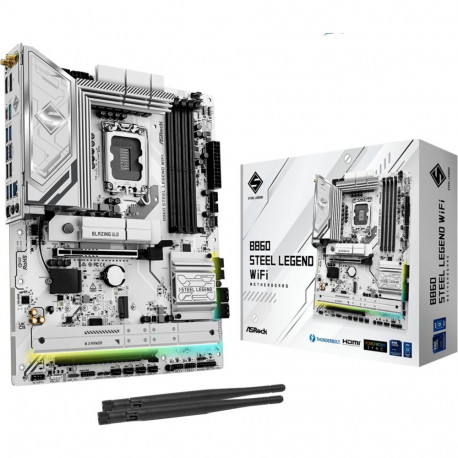 "ASRock B860 Steel Legend WiFi 1851 ATX HDMI/DP DDR5"