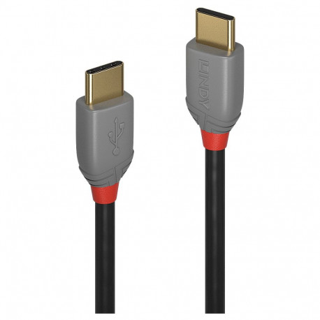"LINDY USB 2.0 Kabel Typ C/C Anthra Line M/M 1m"