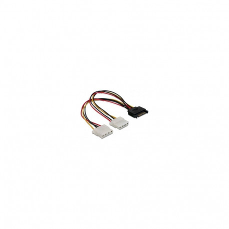 "SATA Power Adapt. 15p>2x4p Delock"