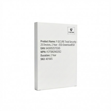 "F-SECURE Total Security - 25 Devices, 2 Year - ESD-Download"