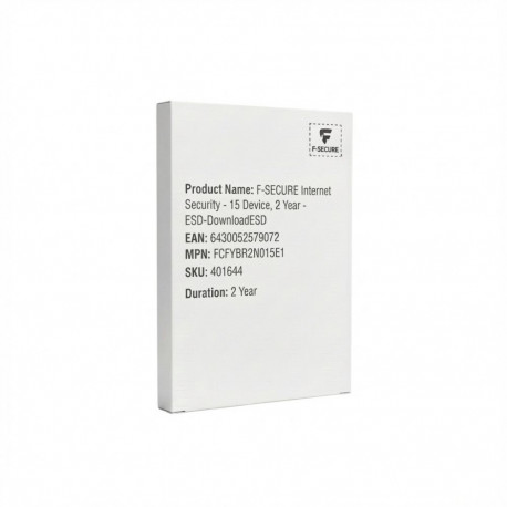 "F-SECURE Internet Security - 15 Device, 2 Year - ESD-Download"