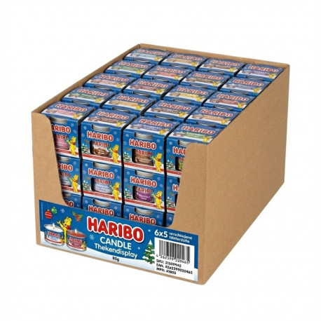Haribo 85g 6x5 erinevad talvised lõhnad letidisplei küünlad