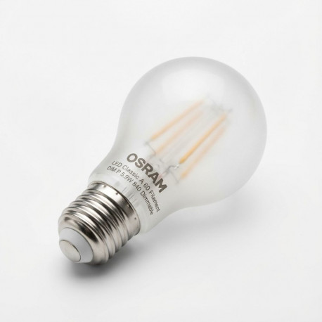 "Osram LED Classic A 60 Filament DIM P 5.9W 840 Frosted Dimmbare LED - Lampen, klas"