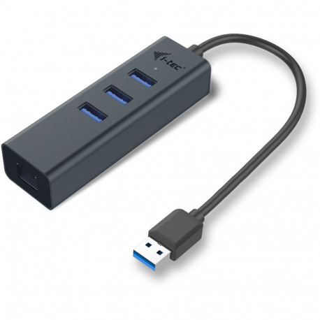 "HUB USB3.0 > USB3.0 3-Port space-grey"