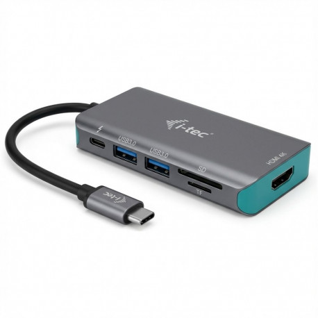 "D i-tec Metal USB-C Nano universal Dock 3x Display + Power Delivery 100 W"