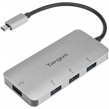 "D USB3.0 HUB USB-C 4Port SuperSpeed Targus Silver"