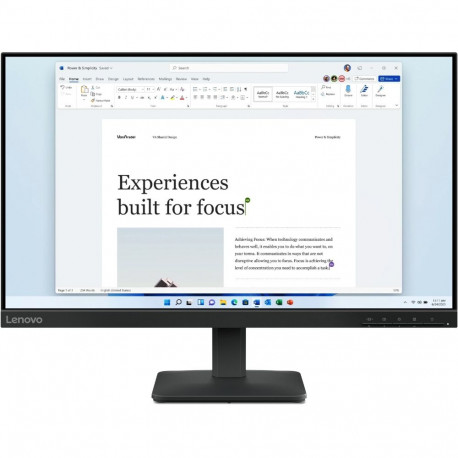 "Lenovo L24-4e - Office Monitor - IPS Panel, 100Hz"
