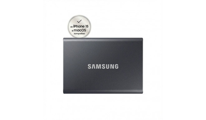 "Samsung Portable T7 Shield 1 TB USB 3.2 Gen2 Typ-C Schwarz PC/Mac inkl. SmallRig-Halterung MagSafe"