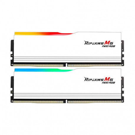 "DIMM 64 GB 6000(2x 32 GB)Dual-Kit(weiß, F5-6000J3636F32GX2-RM5NRW, Ripjaws M5 Neo RGB, INTEL XMP, A