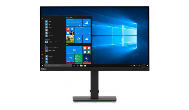 "80cm/32' (2560x1440) Lenovo ThinkVision T32h-20 16:9 4ms IPS HDMI DisplayPort USB-C VESA Pivot QHD 