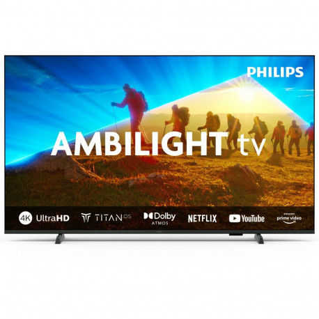 "108cm/43"" (3840×2160) Philips 43PUS8009/12 16:9 LED Ambilight 60 Hz Dolby Atmos HDMI×3 USB×2 WiFi 