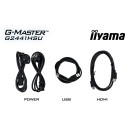 "60,5 cm/23,8? (1920×1080) iiyama G-Master G2441HSU-B1 16:9 FHD IPS 1 ms (MPRT) 144 Hz HDMI DP VESA 