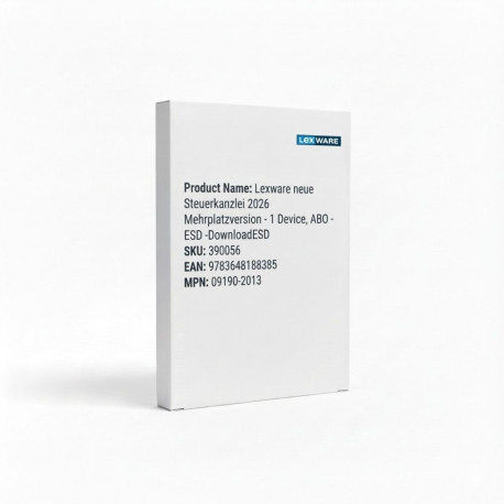 "Lexware neue Steuerkanzlei 2026 Mehrplatzversion - 1 Device, ABO - ESD -DownloadESD"