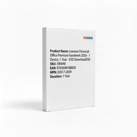 "Lexware Financial Office Premium handwerk 2026 - 1 Device, 1 Year - ESD-DownloadESD"