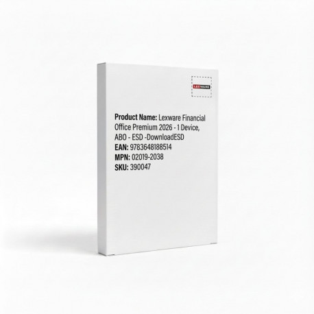 "Lexware Financial Office Premium 2026 - 1 Device, ABO - ESD -DownloadESD"