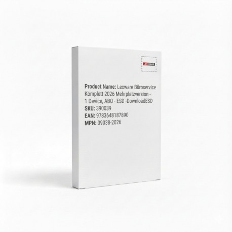 "Lexware Büroservice Komplett 2026 Mehrplatzversion - 1 Device, ABO - ESD -DownloadESD"
