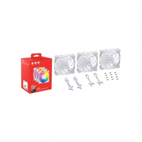 "XPG Vento 120 ARGB PWM 120mm weiß 3er Pack"