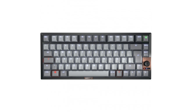 "Cherry Keyboard Wireless MX 2A silent red LT DE SChwarz"