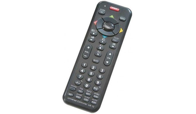Vivanco universal remote 12in1, black (23301)