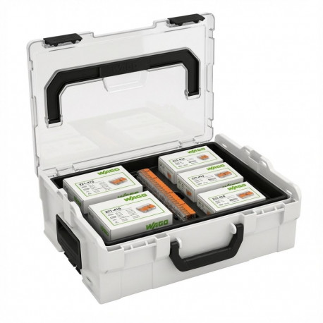 Wago seeria 221 ühendusklemmide komplekt L-BOXX® 102