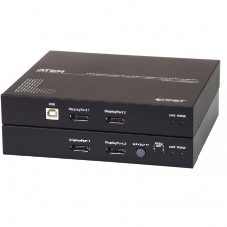 "ATEN CE924 USB DisplayPort Dual-Anzeige HDBaseT 2.0 KVM Extender"