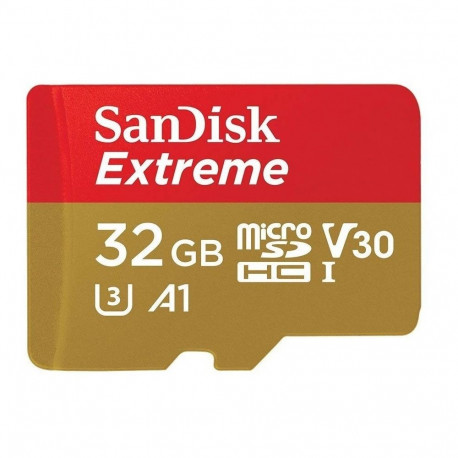"CARD 32GB Sandisk Extreme Microsdxc Klasse 10 UHS-I"