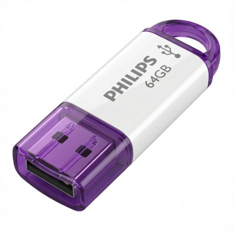 "STICK Philips USB 2.0 2-Pack 64GB Snow Edition Magic Purple"