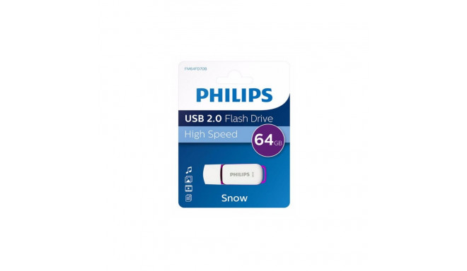 "STICK Philips USB 2.0 64GB Snow Edition Magic Purple"
