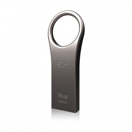 "STICK Silicon Power USB-Stick 16GB USB3.0 J80 Silver/Zinc Alu."