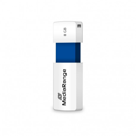 "STICK MediaRange USB-Stick 8GB USB 2.0 Slider blue"