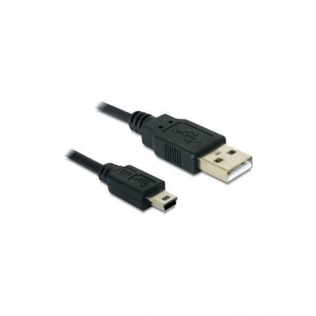"DELOCK Kabel USB 2.0 A Stecker > USB 2.0 Mini B Stecker 1.0 m"