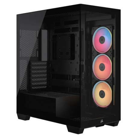 "CORSAIR Midi 3500X LXR LINK (Tempered Glass) Black"