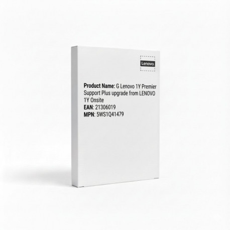 "G Lenovo 1Y Premier Support Plus upgrade from LENOVO 1Y Onsite"