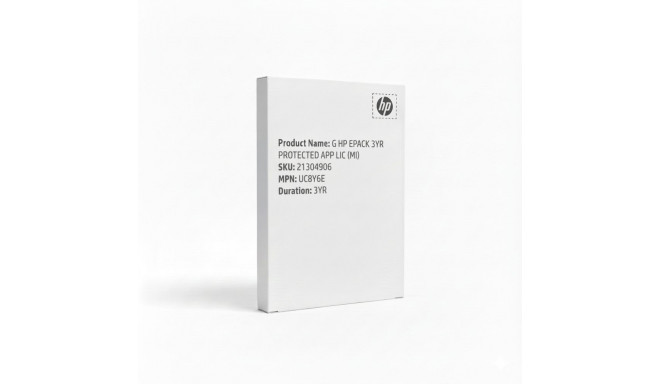 "G HP EPACK 3YR PROTECTED APP LIC (MI"