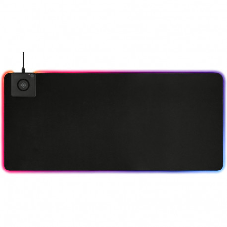 "Deltaco RGB Mauspad m. Wireless Charger/RGB"