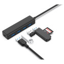"CONCEPTRONIC 4-Port Hub USB-A3.0->4xA3.0 o.Netz. sw"