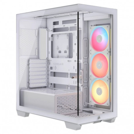 "CORSAIR Midi 3500X LXR LINK (Tempered Glass) White"