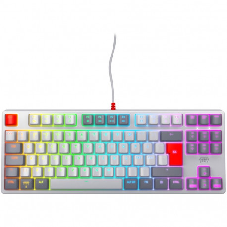 "Cherry XTRFY K4V2 TKL keyboard. white"