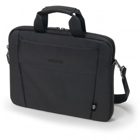 "Dicota Laptop Tasche Slim Eco BASE bis 35,8 cm 14.1"" Schwarz inkl. Schultergurt"