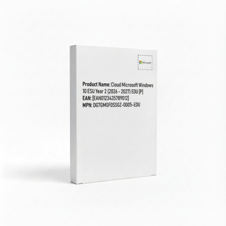 "Cloud Microsoft Windows 10 ESU Year 2 (2026 - 2027) EDU [P]"